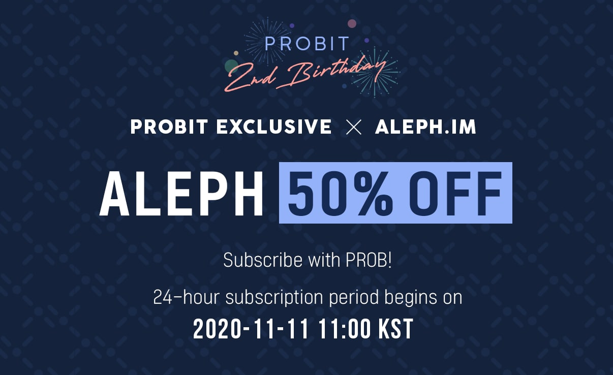 Биржа ProBit анонсировала 4 эксклюзивных листинга - вторым станет Aleph.im Биржа ProBit анонсировала 4 эксклюзивных листинга - вторым станет Aleph.im