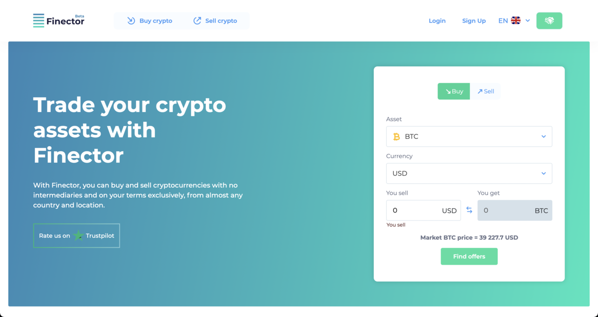 P2P-маркетплейс “Финэктор”: работа с криптой на твоих условиях P2P-маркетплейс “Финэктор”: работа с криптой на твоих условиях